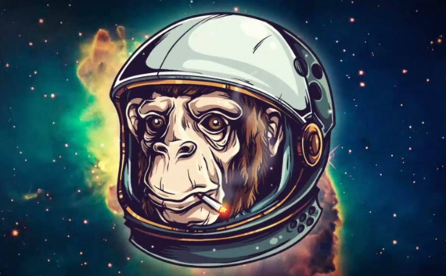 space monkey clip art - photo #12