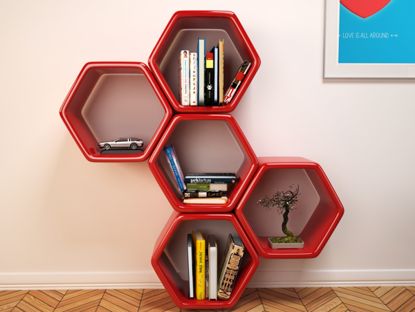 30 Awesome and Innovative Bookshelf Designs -Design Bump