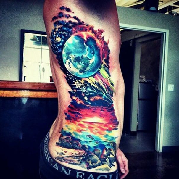 45 Space Tattoo Ideas For Astronomy Lovers -DesignBump