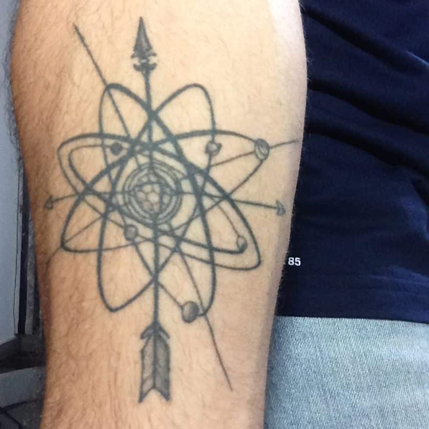 45 Space Tattoo Ideas For Astronomy Lovers -DesignBump