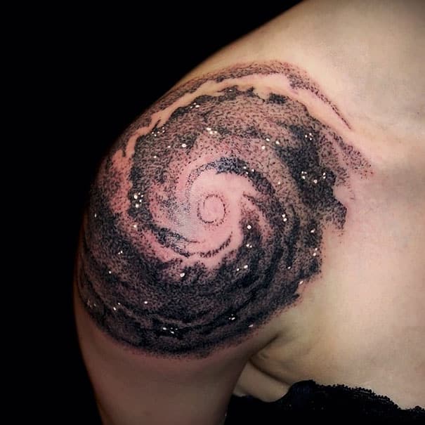 45 Space Tattoo Ideas For Astronomy Lovers -DesignBump