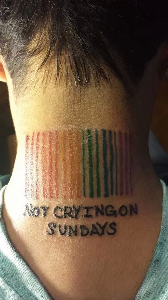 sims 3 gay pride tattoo