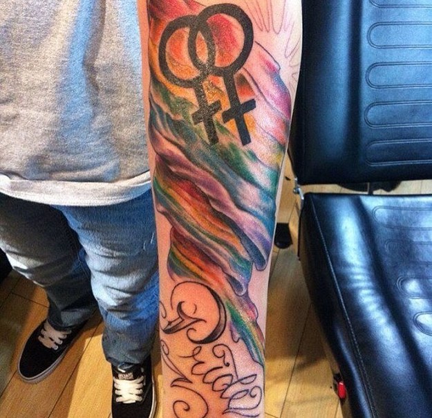 23 Lgbt Tattoo Ideas You Can Wear With Pride Design Bump 9438