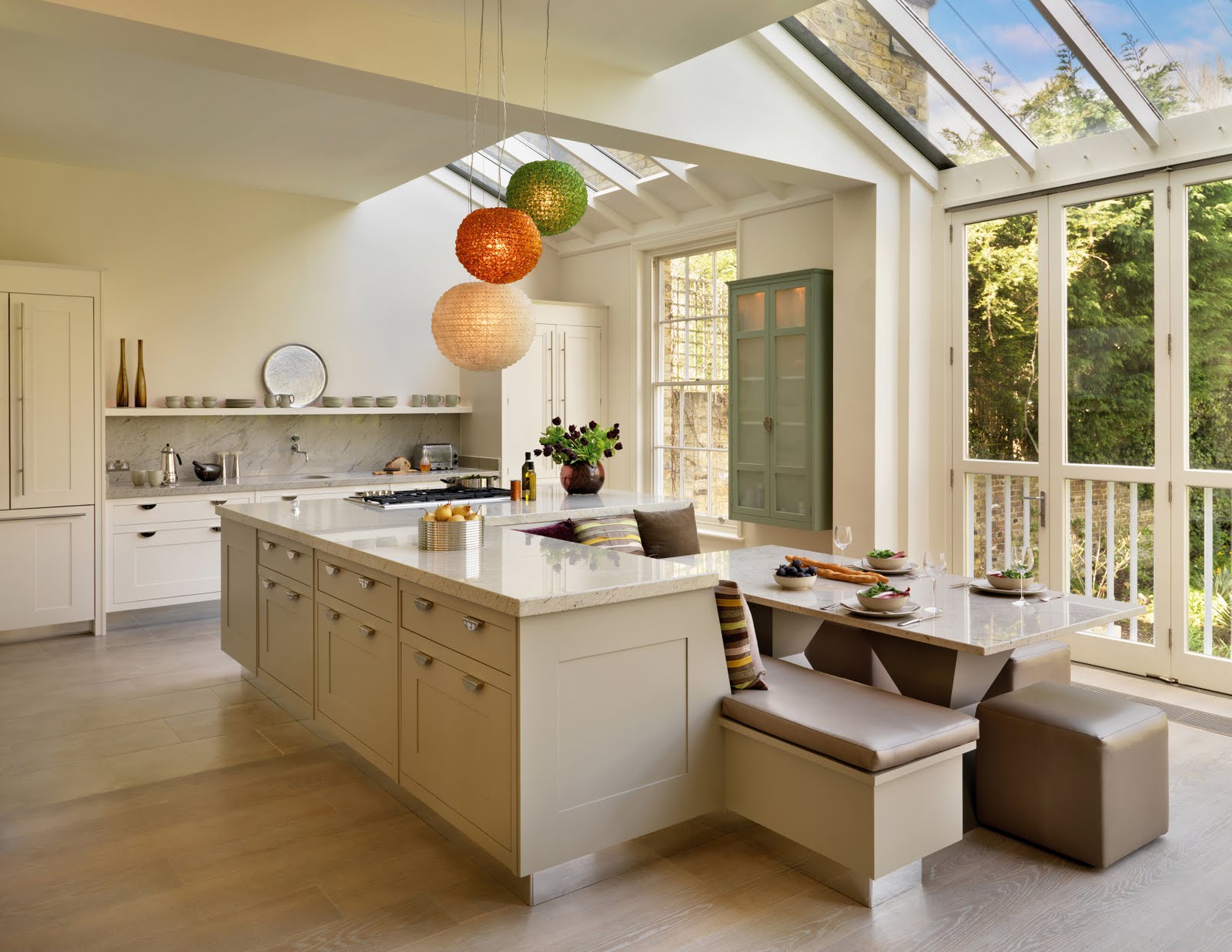 kitchen and island design