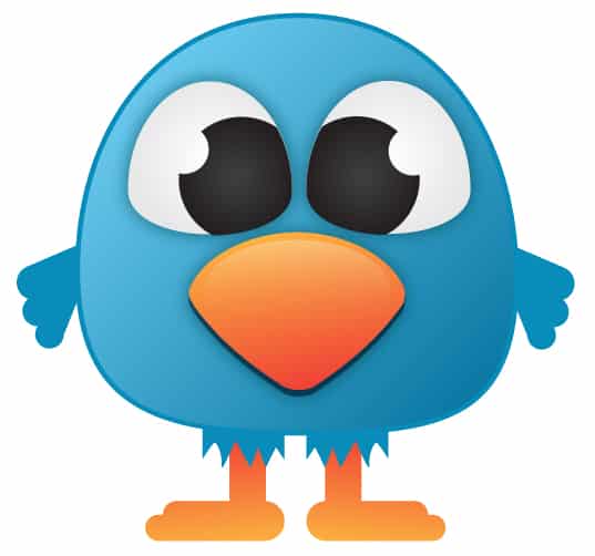 Create a Cute Twitter Bird Character in Illustrator -DesignBump