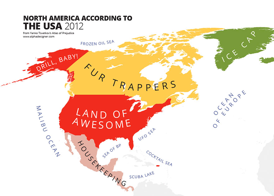 41 Maps They Didn't Teach You At School -DesignBump