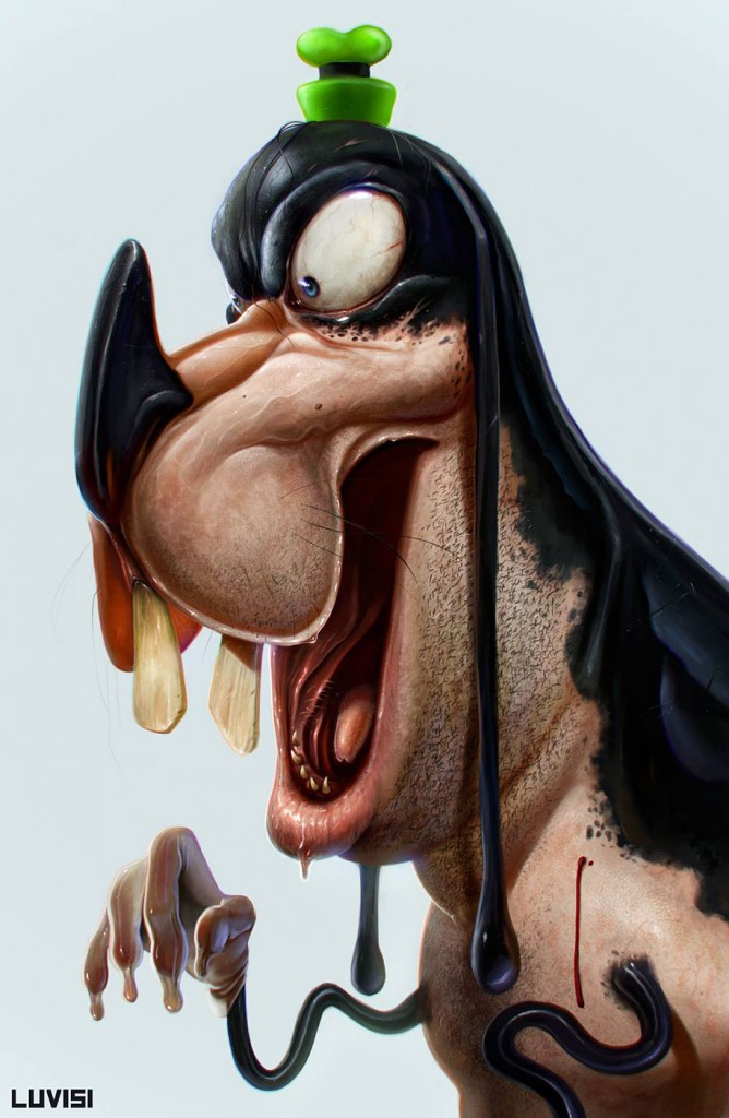 Childhood Cartoon Characters Turned into Crazy Killers