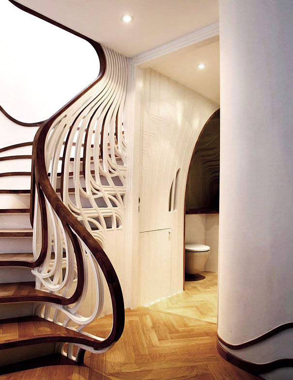 30 Weird and Creative Stair Designs -DesignBump