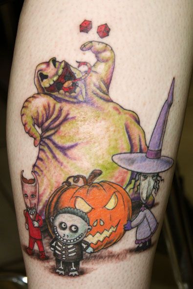 50 Awesome and Creepy Halloween Tattoos -DesignBump