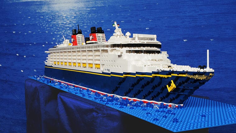 6 creative lego ships built inside bottles -designbump
