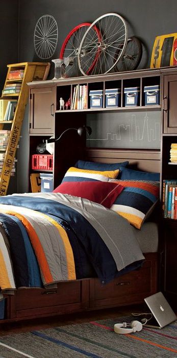 30 Awesome Teenage Boy Bedroom Ideas -Design Bump
