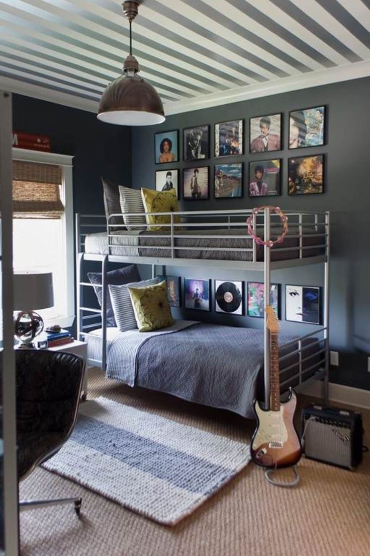 30 Awesome Teenage Boy Bedroom Ideas -DesignBump