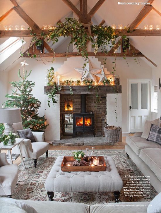 41 Christmas Decoration Ideas for Your Living Room DesignBump