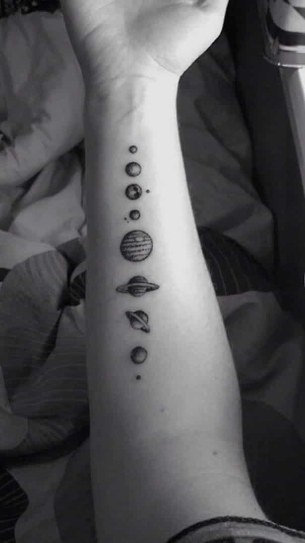 45 Space Tattoo Ideas For Astronomy Lovers DesignBump