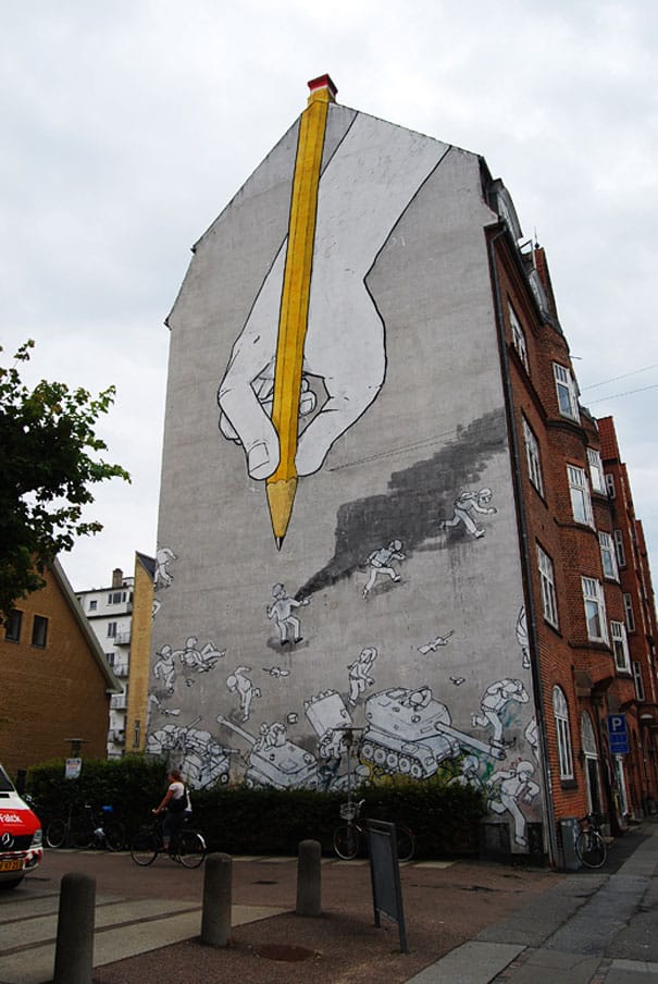 30 Most Creative Large Scale Street Art Murals -DesignBump
