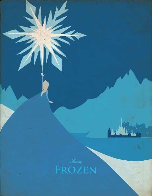 28 Minimalist Disney Themed Posters For Your Walls -DesignBump