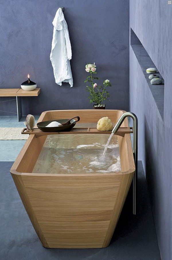 20 Wooden Bathtubs That Are Simply Stunning! -DesignBump