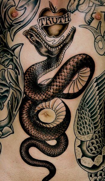 15 Stunning Snake Tattoos -DesignBump