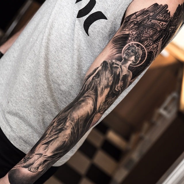 50+ Hyper-Realistic Sleeve Tattoos by Niki Norberg -DesignBump