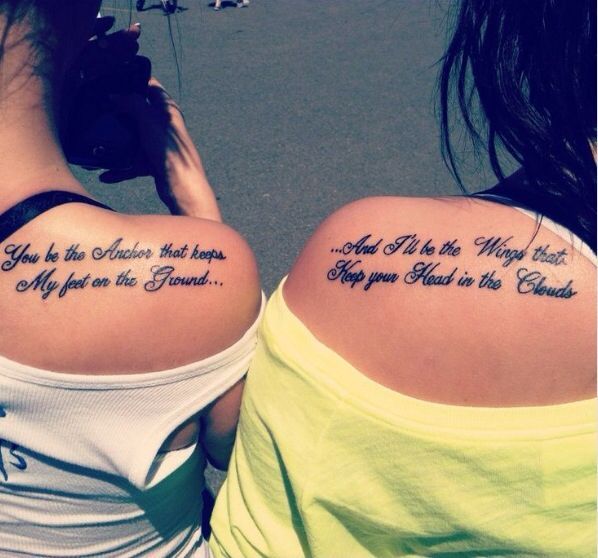 quote tattoos meaningful deep best friend tattoos