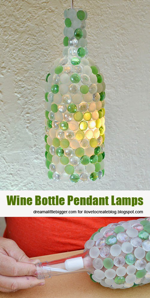 15 DIY Home Decor Ideas Using Upcycle Bottles -DesignBump