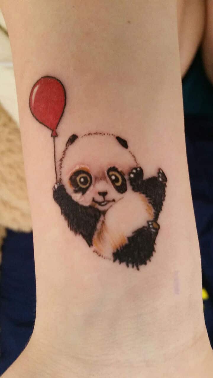 22 Totally Cute Panda Tattoos DesignBump